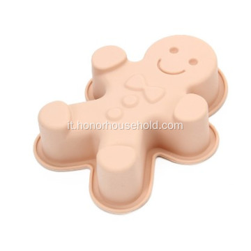 Silicone Christmas Gingerbread Man Stampo